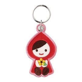 Deco Corporation Otogicco TG-35501 Embroidered Key Chain Sitting