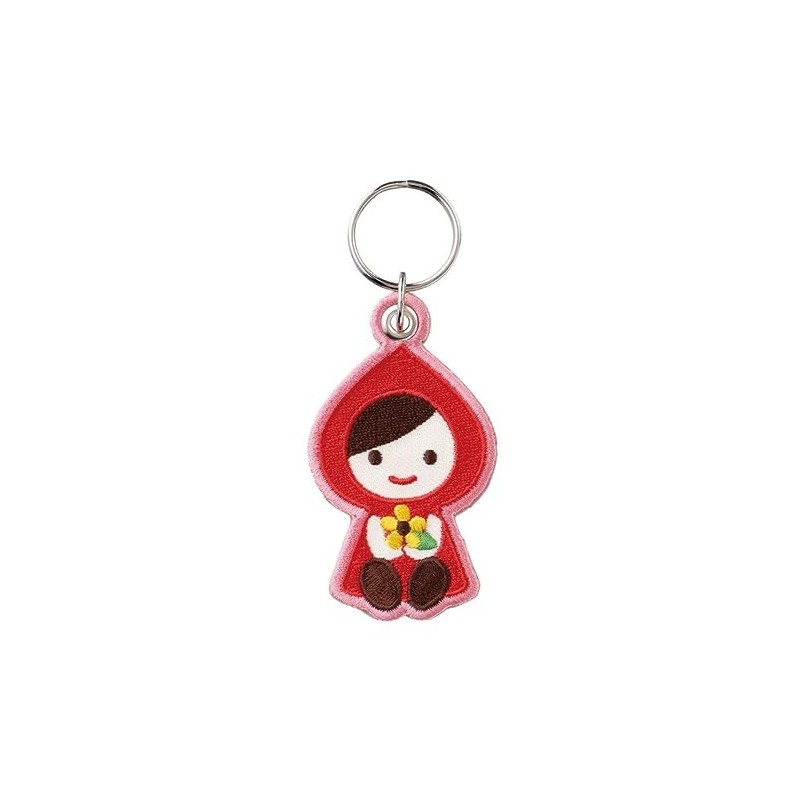 Deco Corporation Otogicco TG-35501 Embroidered Key Chain Sitting