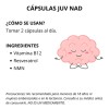 Cápsulas Nutricionales Blen Etherna Juv Nad Vitamina B12 Resveratrol 60