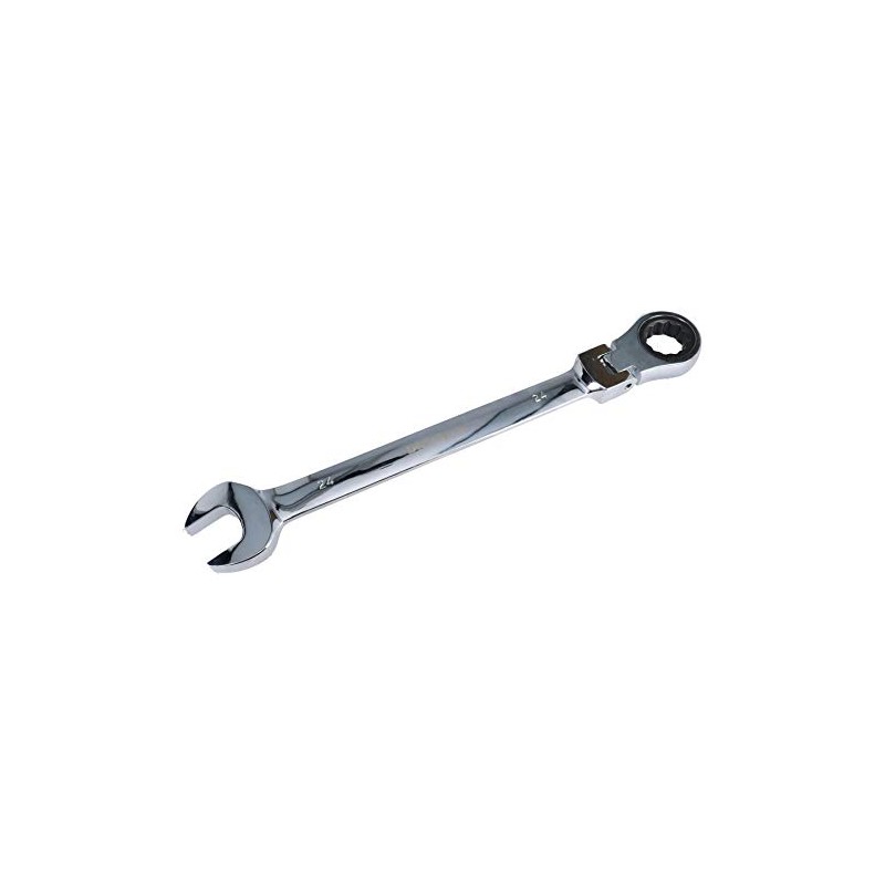 AB Tools 24mm Flexi Headed Ratchet Combination Spanner Metric Wrench