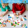 Qyeahkj 528 Pcs Winter Snowmen Craft Kits Winter Paper DIY
