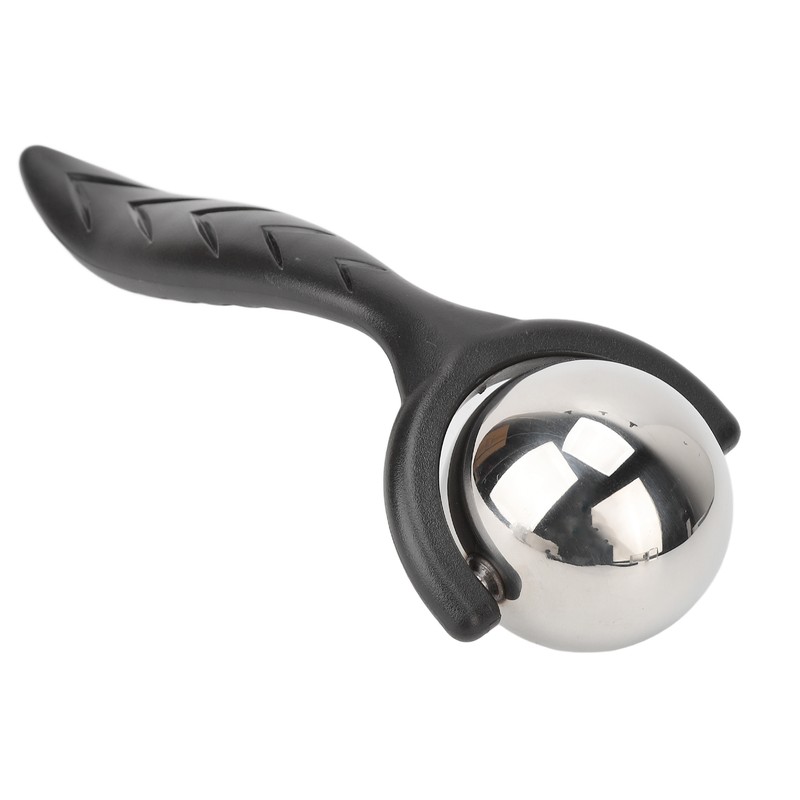 Facial Roller Massage Ball Ergonomic Handle Cold Hot Compression Stainless