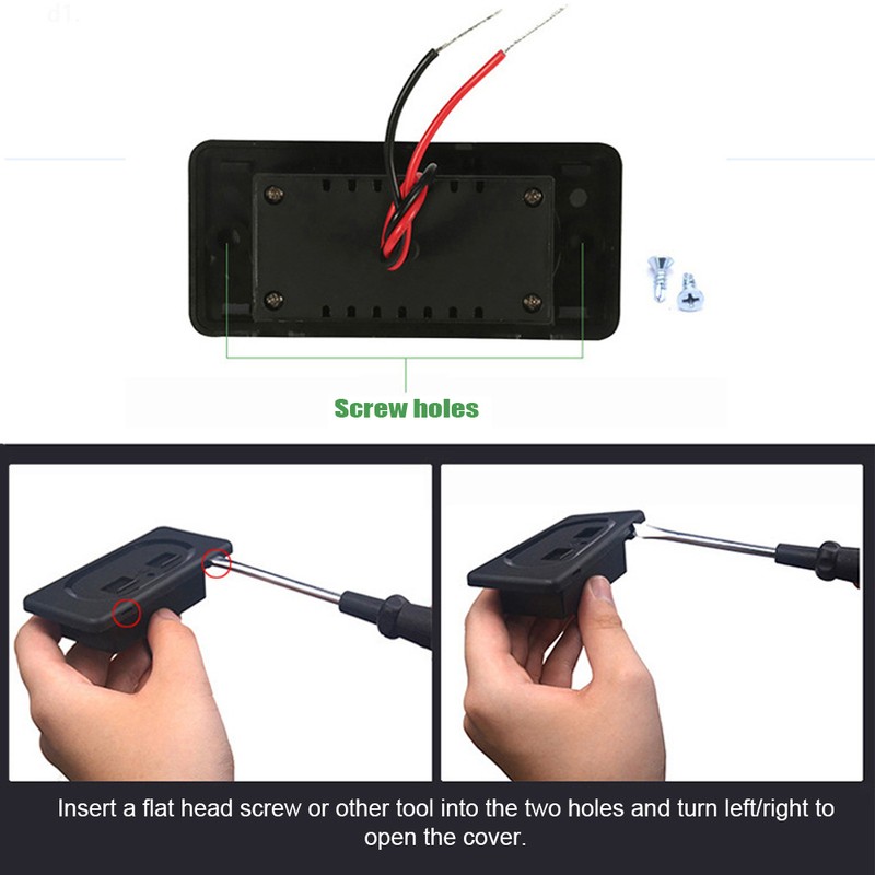 12 Volt USB Socket with Cap, Dual Port Quick USB
