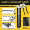 AZUNO Pistol Grip Grease Gun, 6500 PSI Heavy Duty Grease