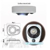 PilotLights.net Overhead dome light eyeball LED fixture for RV, Boat,