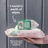 Beco Bamboo Dog Wipes - Plastic Free 80 Wipes, Coconut