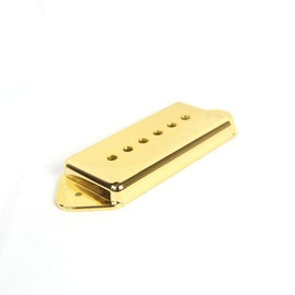 Replacement P-90 p90 Dog-ear Pickup Cover 50mm, Gold-Plated/Plastic