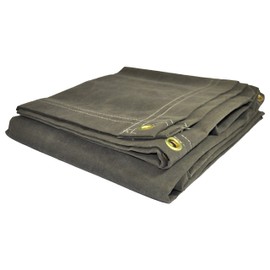 Dry Top 60810 Canvas Tarp, 8x10 Feet, Olive Green Drab