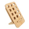 Essential Oil Rack Bamboo 12 Holes Essential Oil Bottle Display