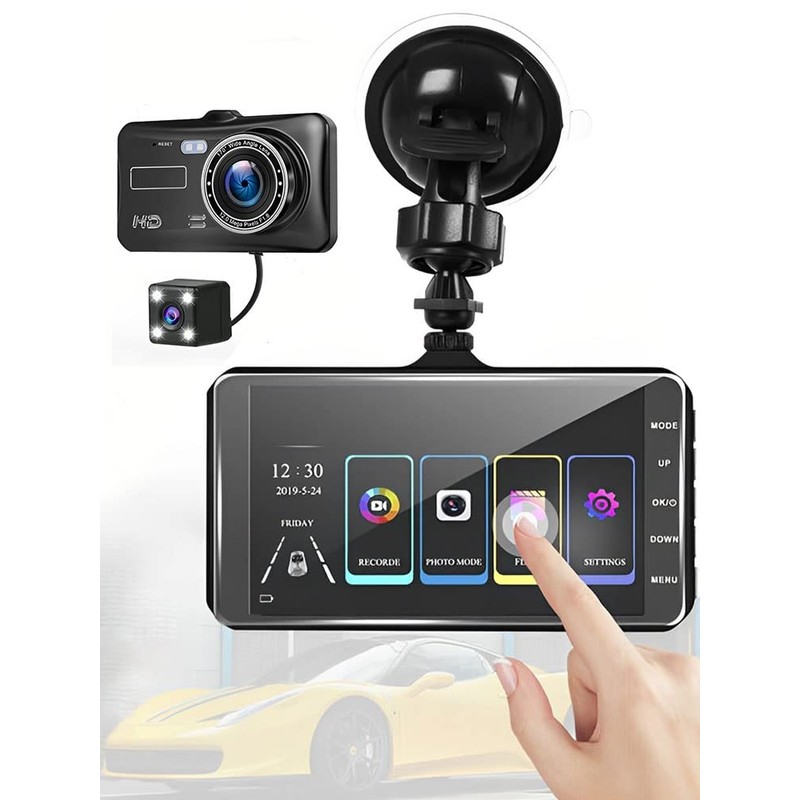 Fulasun Dash Cam Smart Car Dash Camera 1080P HD Reusable