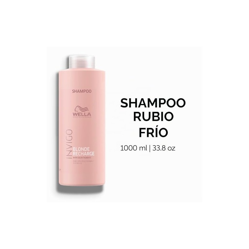 Wella Professionals Wella Professional Invigo Blonde Recharge Shampoo