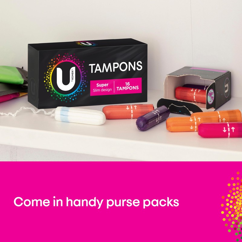 U by Kotex Tampons Super 32 Count