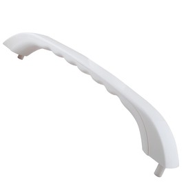 Podoy Upgraded WB15X335 Microwave Door Handle Replacement Compatible with GE General Electric Microwave White Spacemaker XL, Mounting Hole Distance 10.39in/26.4cm Replaces WB15X0335 AP2021148