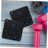 KOMBIUDA 4pcs Vibration Mat for Treadmill Soundproof Floor Pad Non-Slip