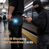OneTigris RFID Blocking Slim ID Card Badge Holder with Adjustable