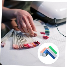 Ipetboom 10pcs Four-sided Nail Buffers for Gentle Polishing Nail Art Tool for Professionals and Learners for Manicure Anytime Anywhere