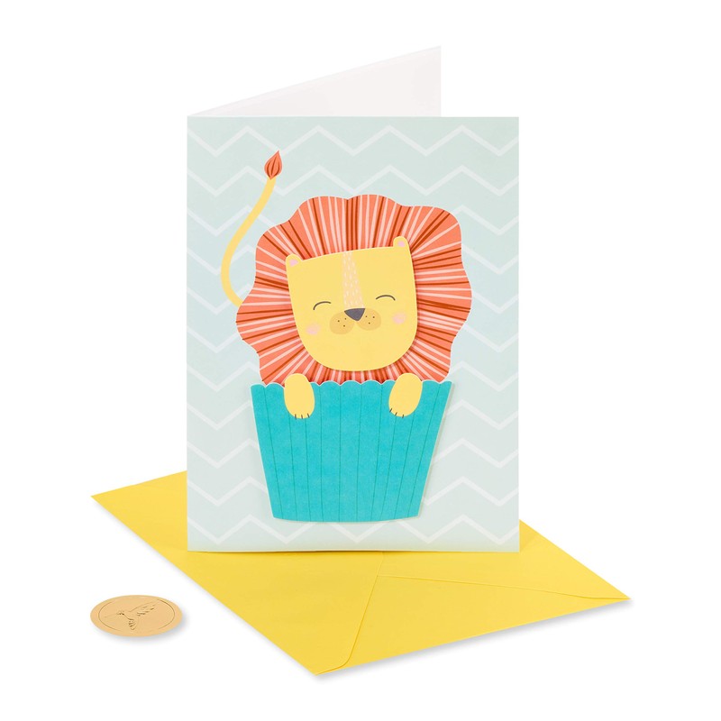 Papyrus Birthday Card for Kids (Roaring Good Birthday)