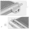 Factory Style Aluminum Front A/C Condenser Compatible with 2016-2018 Toyota