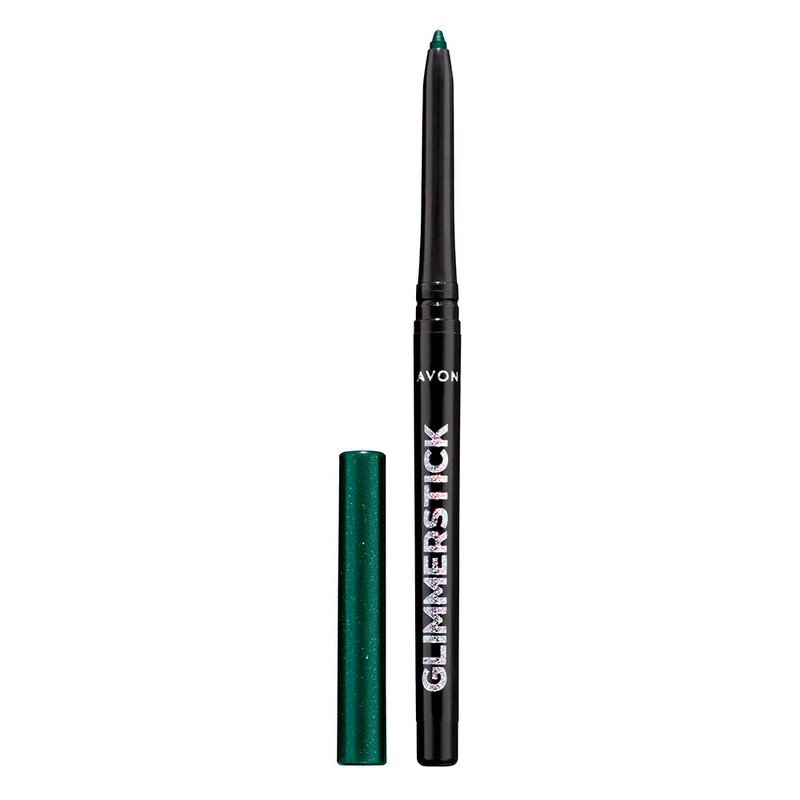Avon Glimmerstick Diamonds Shimmery Waterproof Eyeliner Emerald Glow With Vitamin