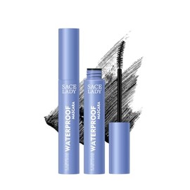 SACE LADY Mscara de Pestaas Negra Rmel Waterproof de Larga Duracin 24H Volumen Extremo y Mayor Longitud Frmula Antiborroneo y a Prueba de Sudor...    