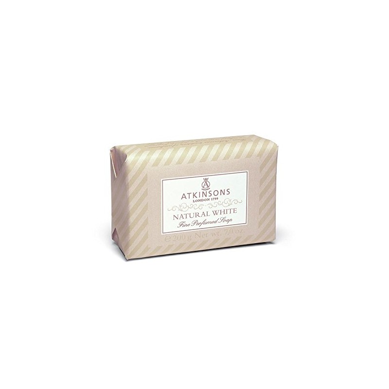 I Coloniali Natural White Soap from Atkinsons, Unisex Soap -
