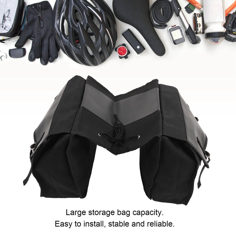 Portable Bicycle Rear Seat Trunk Bag Large Capacity Mountain Bike
