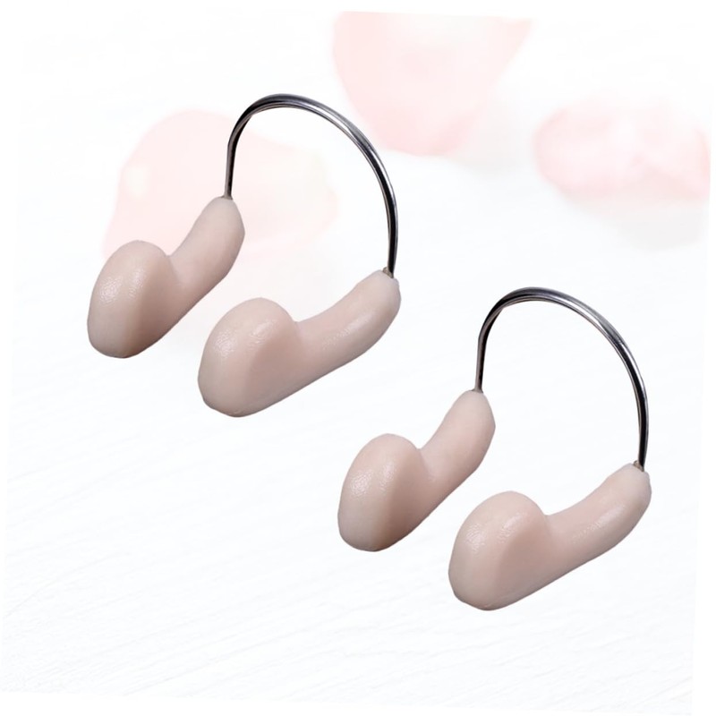 FOMIYES 4pcs Swimming Nose Clips for Adults Nose for Pool