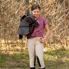 SKIPPI Hobby Horse Blanket and Ear Bonnet - Grey and