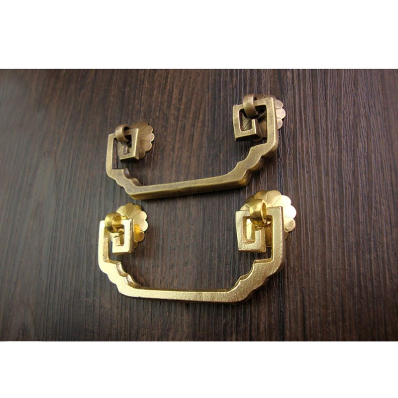Txinmin Home 4 Pack Homocentric Squares Bail Cabinet Hardware Handle