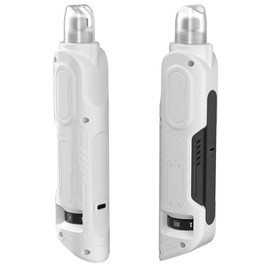 PAPIFEED Pet Nail Grinder for Dogs,Variable-Speed Rechargeable Dog Nail Trimmers and Professional Clippers,Paws Grooming Kit with 2 Grinding Wheels for Medium Large Dogs Cats - White