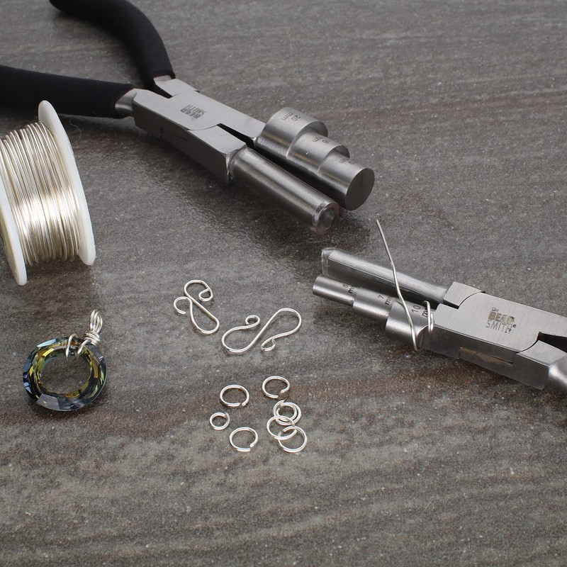 The Beadsmith Wrapper Pliers Combo – Wire Working Pliers –