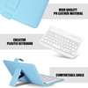 Heayzoki Bluetooth Keyboard, Foldable Bluetooth Keyboard, Universal Bluetooth Keyboard Flip