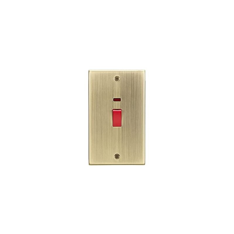 Knightsbridge CS82NAB 45A DP Switch with Neon (double size) -