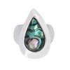 Robert Lee Morris Soho Abalone Cocktail Ring