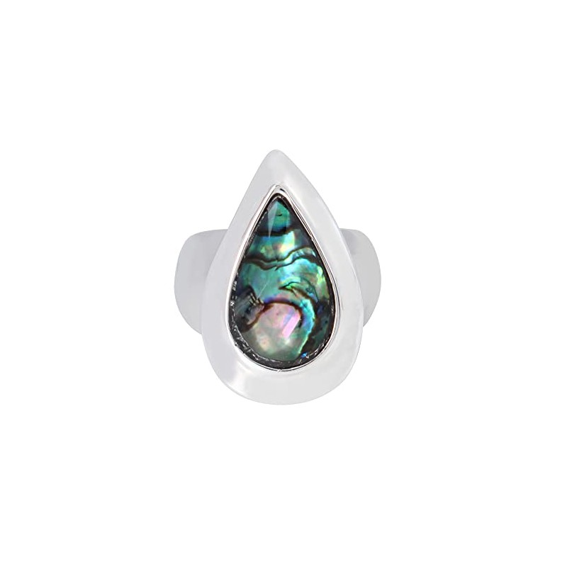 Robert Lee Morris Soho Abalone Cocktail Ring