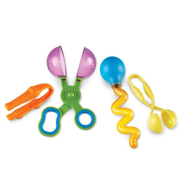 Learning Resources Helping Hands Fine Motor Tool Set Toy, Fine Motor and Sensory Toy, Ages 3+