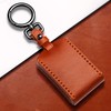Tukellen for Mazda Leather Key Fob Cover with Keychain Compatible
