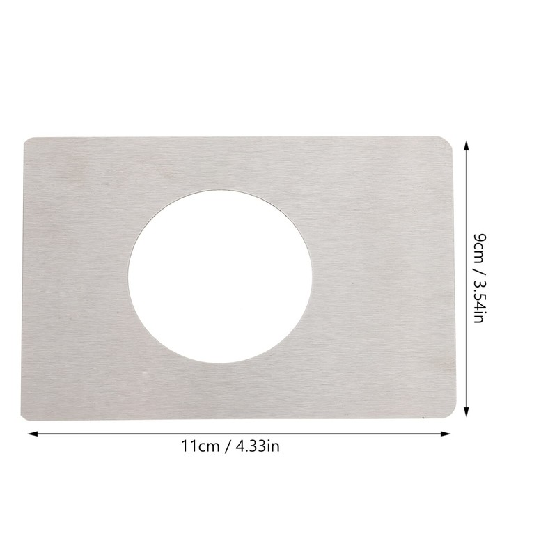 Uonlytech Cerrojos 2 Piezas Placa De Refuerzo De Puerta De