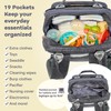 RUVALINO Diaper Bag Backpack, Multifunction Travel Pack Maternity Baby Changing