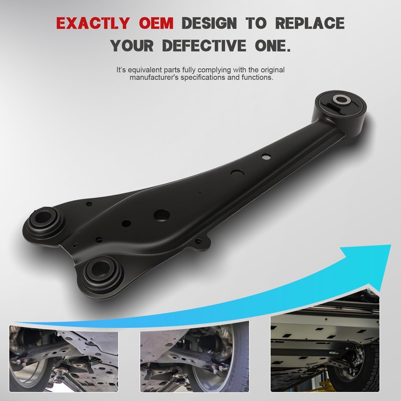 2Pcs Trailing Control Arms with Bushing for RAV4 2006-2011 48760-42010