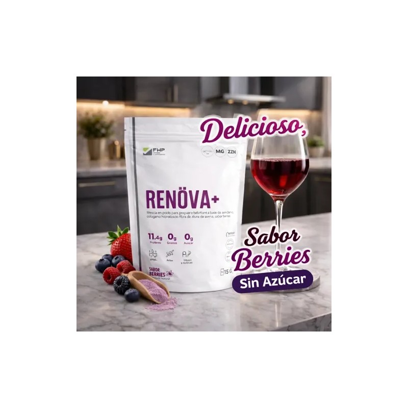 Colágeno Renova + Original De Fwp Sabor Berries