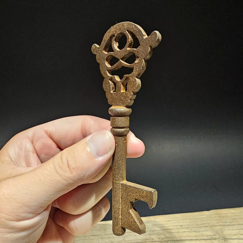 5" Antique Vintage Style Iron Large Key