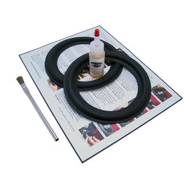 Springfield Speaker Foam Surround Edge Repair Kit - 2 Speaker Kit - 6.5 Inch - Compatible with All Pro Ac 6.5" Speakers That Match The Measurements Below, Many More