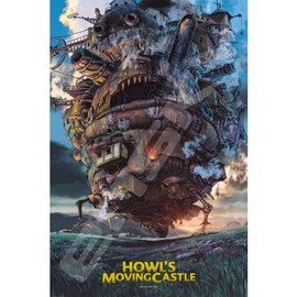 Ensky 1000 Piece Jigsaw Puzzle Howl's Moving Castle This Castle Moves [Premium Foil Jigsaw] (When Completed, 19.7 x 29.5 inches (50 x 75 cm)) 1000-276