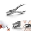 6mm Single Hole Punch, Silver Paper Puncher Hole Pliers for