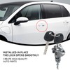 Front door lock cylinder 2 Keys, Compatible with 2011-2018 Kia