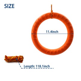 Chicken Swing Toy, 11.8 Inches Hanging Plastic Chick Perch Stand Toy, Chicken Coop Accessories, Swing Toy for Chicken Chicks Rooster Hens Bird Parrot Cockatiels Parakeets