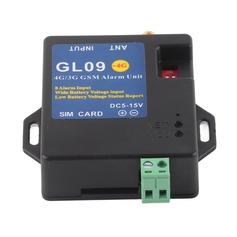 4G/3G/GSM Alarm Security System Alert Module 8‑Channel Input Low Consumption