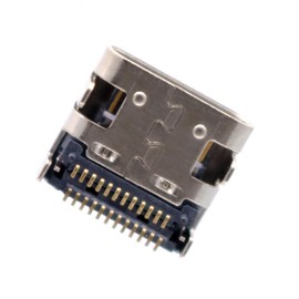 Deal4GO Internal USB C Charging Port SYNC Power Charge Jack Socket Replacement for Valve Steam Deck Console, Silver, SD1010-USBC