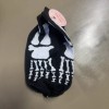 Unbranded Kids Size Black Skeleton Pattern Socks New! Size 7-8.5